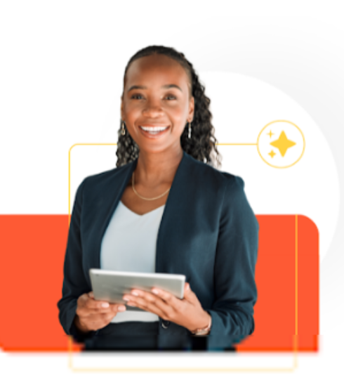 Webinar hero person